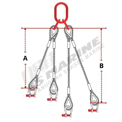 4-leg-wire-rope-sling-different-length-shackle